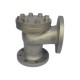 CS Cast Steel Horizontal Angle Check Valve Flange End PN 40 (Wj-Neta)